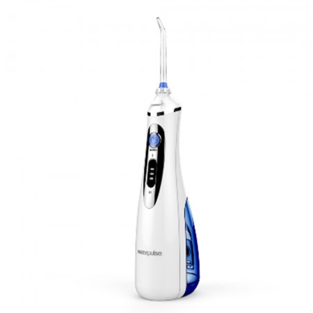 Meidong Professional Water Flosser Cordless Dental Oral Irrigator - 300ML Portable and Rechargeable IPX7 Waterproof 3 Modes Water Flosser with Cleanable Water Tank for Home and Travel, Braces & Bridges Care